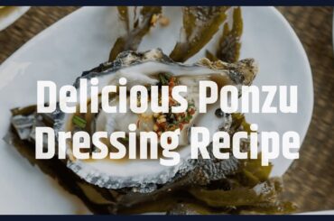 Mark Hix's ponzu and chilli dressing recipe