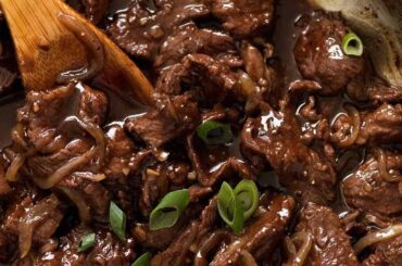 Beef Stir Fry with Honey Black Pepper Sauce