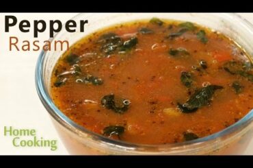 Pepper Rasam recipe