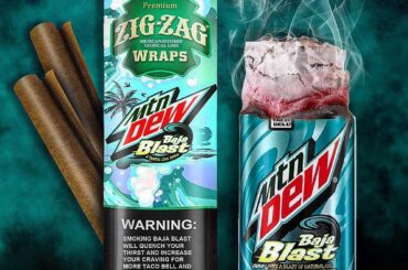 Love these Baja blast, blunt wraps