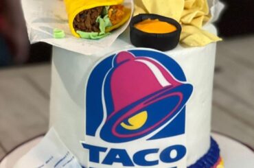 Taco bell cake is perfection