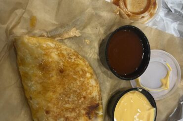 I tried the dipping taco last week