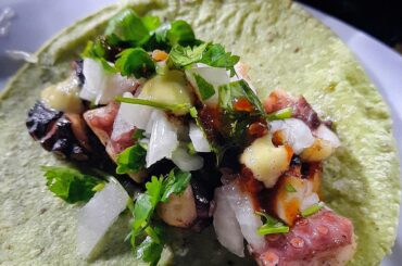 Taco de pulpo