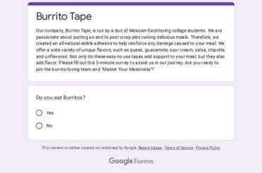 Burrito Tape