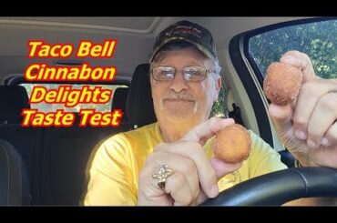 Taco Bell Cinnabon Delights Taste Test and Rating