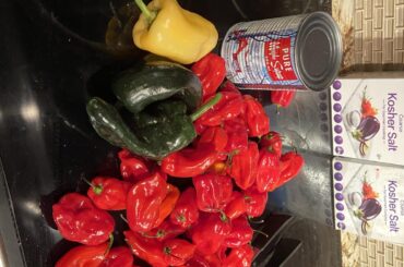 Fermented maple hot sauce