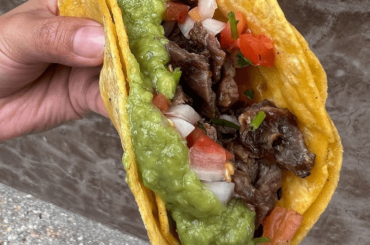 My friend made Tacos, and they were surprisingly good
