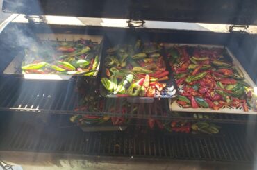 Smoked peppers