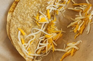Shredded beef grilled cheese