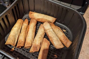 Made flautas in the air fryer