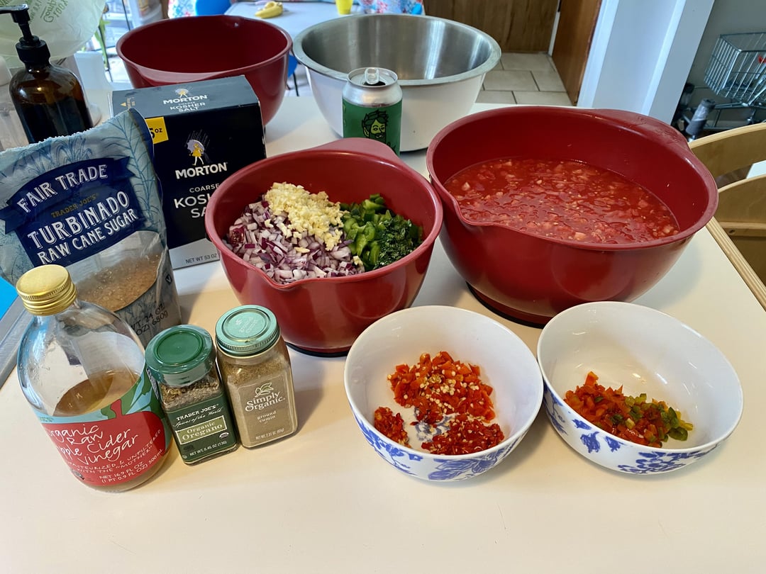 Red Chilli Garden Salsa Medium and Hot Chili Chili