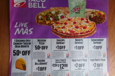 This month's coupons for Seattle area.