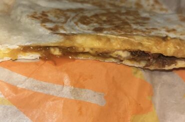 i’m pregnant, and the shredded beef quesadilla is the father
