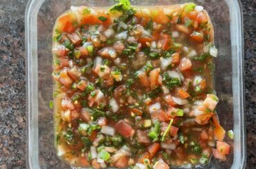 Homemade Pico de Gallo