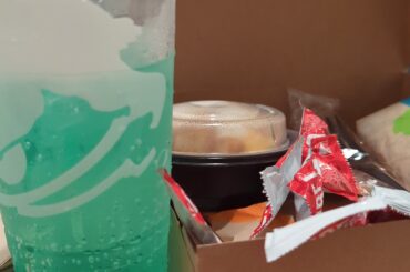 Mountain dew Baja blast zero sugar, I haven't had soda in years damn this is delicious