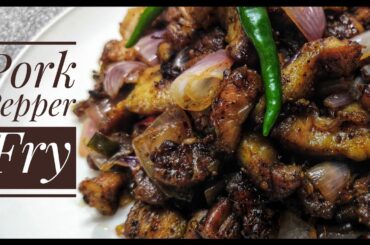 Pork Pepper Fry Mangalorean Style