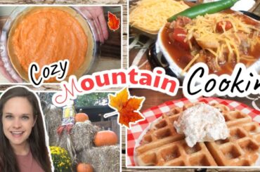 The BEST Smokehouse CHILI & Sweet Potato Pie | Southern Autumn Cooking Recipes