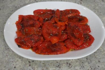 Italian Grandma Makes Roasted Red Bell Peppers