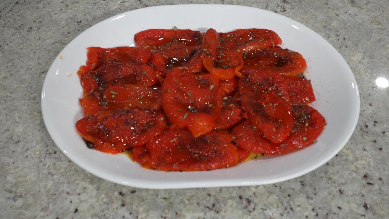 Italian Grandma Makes Roasted Red Bell Peppers Chili Chili