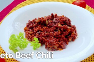 Keto Beef Chili