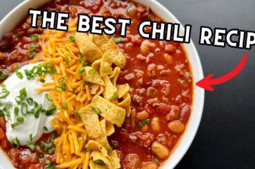 How To Make The PERFECT Chili