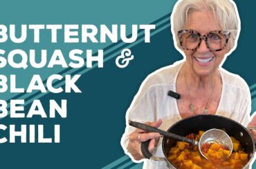 Love & Best Dishes: Butternut Squash and Black Bean Chili Recipe | Fall Recipes for a Crowd