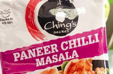 Tasty Chings Paneer chilli Recipe