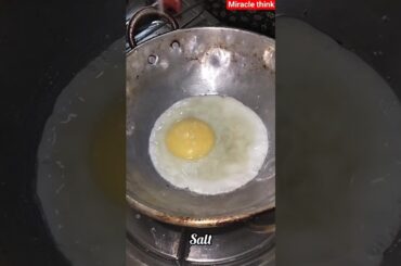 Egg Omelette | Black Pepper Salt | #trending #shorts #shortsfeed