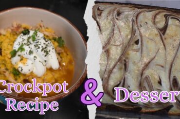 CROCKPOT WHITE CHICKEN CHILI | CHEESECAKE BROWNIES | TEXAS GIRL RECIPES