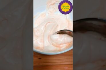 Chili Mayo Sauce #shorts #food #cooking #sauce