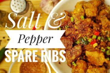 How to Cook Salt & Pepper Pork Ribs | Taiwan Salt and Pepper Pork Ribs