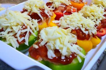 Meatloaf stuffed bell peppers are a game changer! | Dinner Recipes