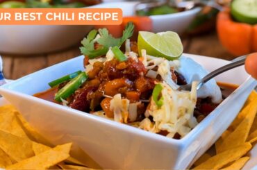 Experience the Ultimate Flavor Explosion in Our Homemade Chili