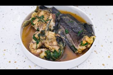 CATFISH PEPPER SOUP RECIPE | FISH  PEPPER SOUP | THE KITCHEN MUSE