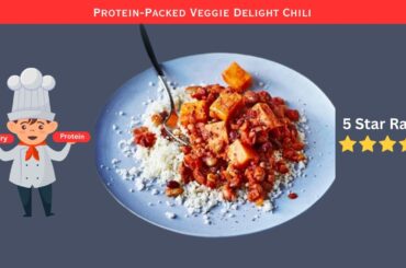 High Protein Vegetarian Chili Recipe | Beyond The Recipe Book