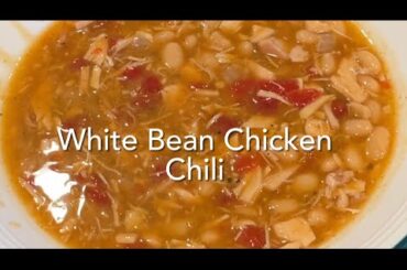 White Bean Chicken Chili!!