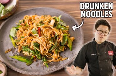 Incredible Thai Drunken Noodle Recipe!