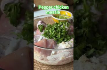 pepper chicken recipe #chicken dry #lemon chicken#viral #trendingshorts #how to make chicken pepper