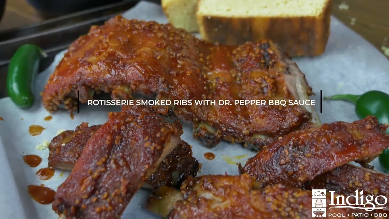Rotisserie Ribs with Dr Pepper Sauce Recipe Chili Chili
