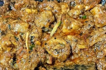 Restaurant Style Chicken Kali Mirch Karahi | Black Pepper Chicken Karahi Recipe | Urdu / Hindi