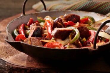 Recipe: Italian Sausage, Pepper & Onion Skillet