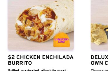 I love this burrito.