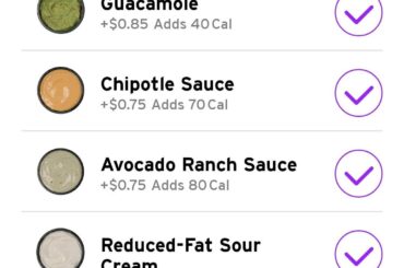A $7.70 cheesy roll up with all the sauces. I would order this just to see what it looks like lol