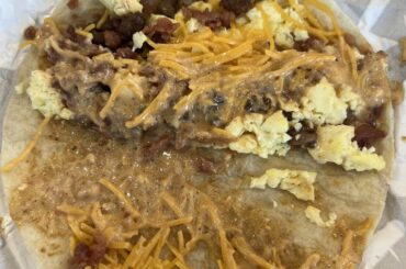 Breakfast Taco - Best Addition in a Long Time
