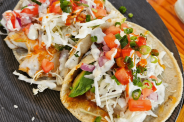 I had some grilled fish tacos