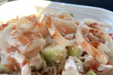 Chicharron Preparado and Raspados de Frutas