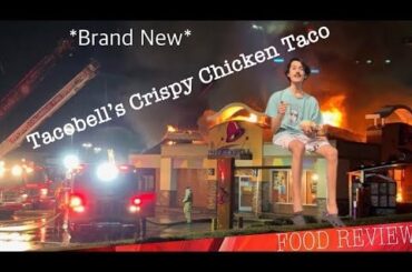 (New) Crispy Chicken Taco at Taco Bell Food 2023