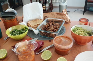 Tacos arabes homemade by boyfriend.