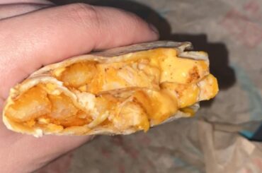 chicken chipotle melt + nacho fries