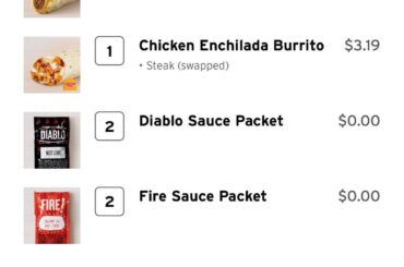 TIL you could use 2 fire rewards back 2 back by making 2 separate orders one after the other. Had lunch for $3.50